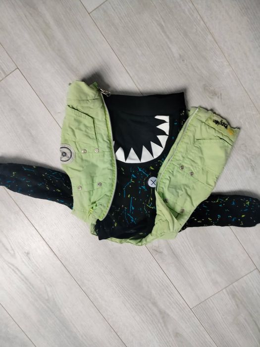 Bluza i bezrękawnik 80