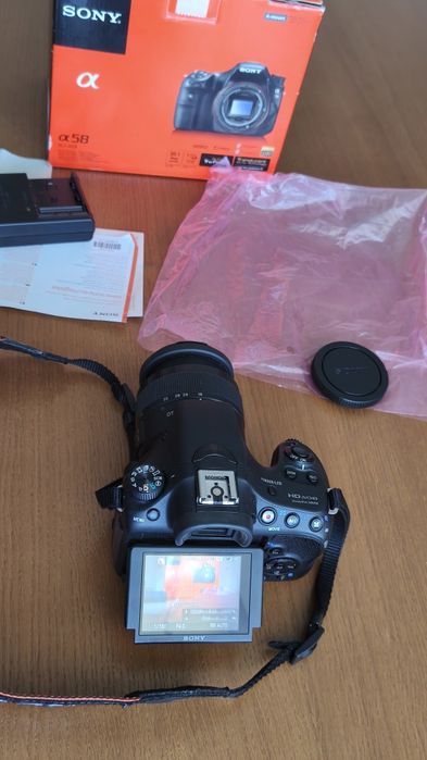 Lustrzanka Sony Alfa 58 stan bardzo dobry