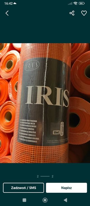 Siatka elewacyjna/ podtynkowa / docieplenia