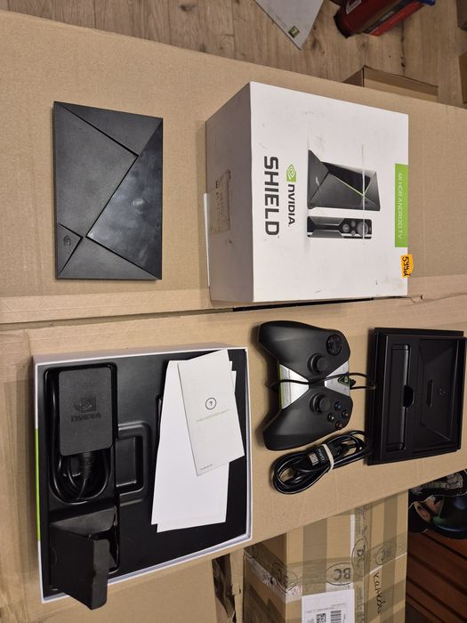 Nvidia Shield 4K HDR Android TV + kontroler konsola używana Gwarancja