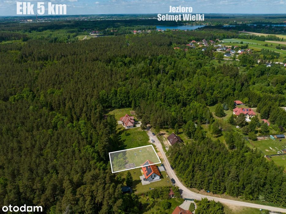 Mazury | Działka budowlana 1014 m² | Mrozy Wielkie k. Ełku | MPZP - Widok 4