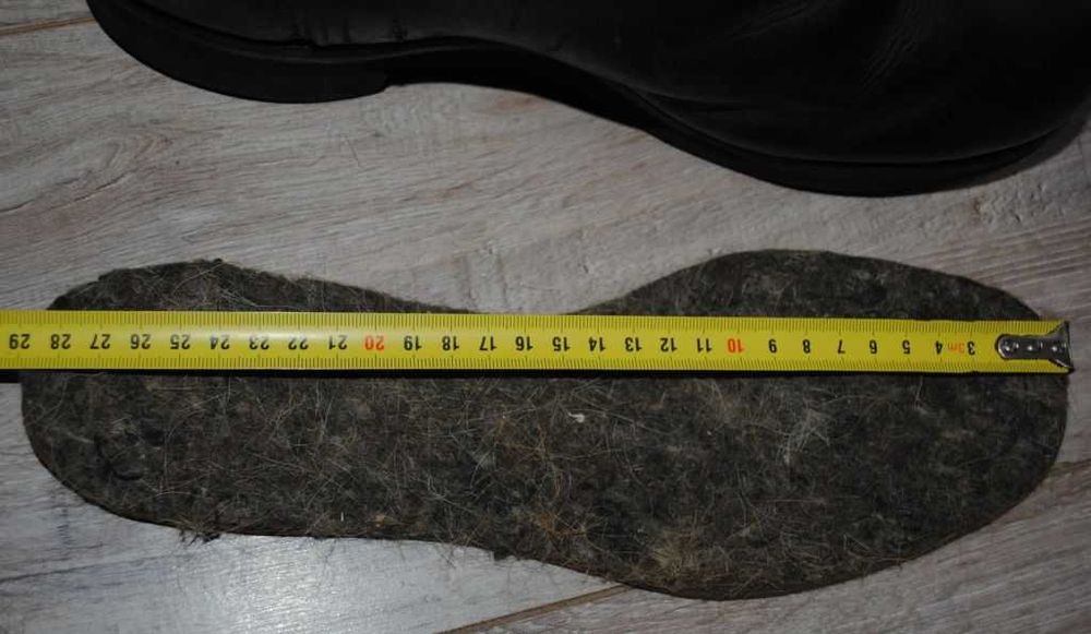 Чоботи ялові льотчика льотні утеплені байка хутро на стопу 28+ см 43 р