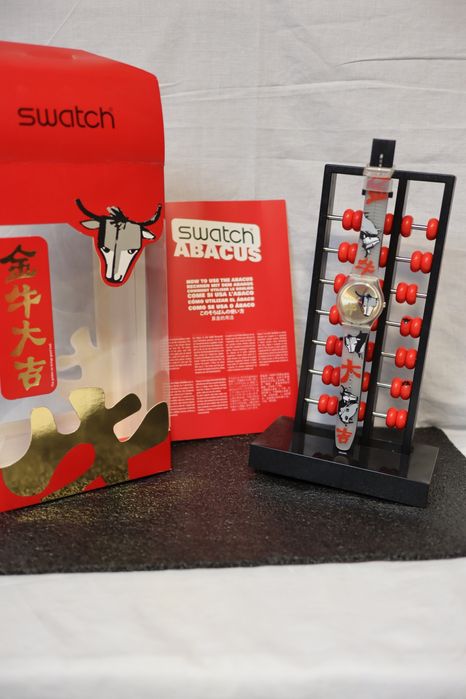 Relógio Swatch novo ano chinês do Boi