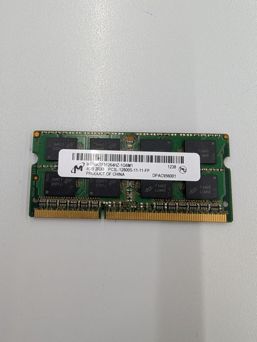 Ram DDR3 laptopowa 4 GB