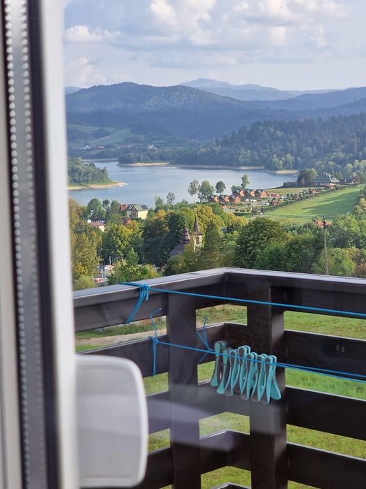 Pokoje-Solina/Polańczyk Jezioro Solińskie/widok na Jezioro