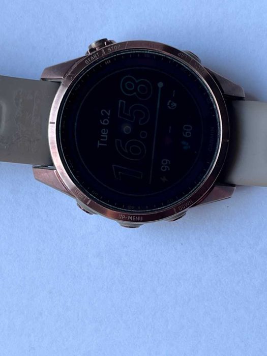 Zegarek GARMIN Fenix 7S Sapphire Solar Dark Bronze Titanium