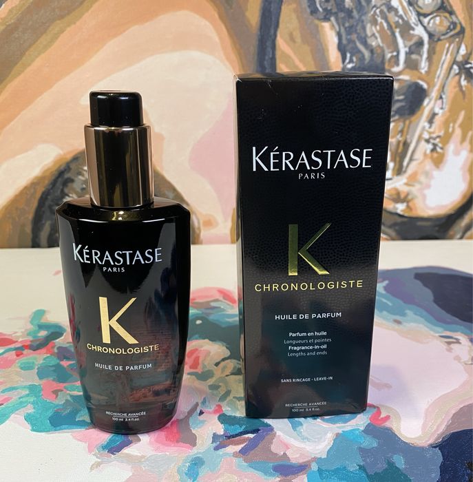 Парфюмоване масло-вуаль для всіх типів волосся kerastase chronologiste