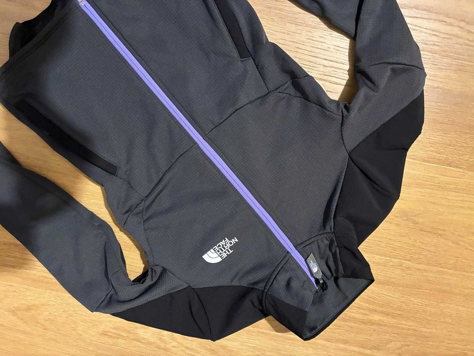 The North Face W MIDDLE ROCK FZ FLEECE softshell polar XS