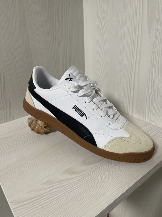 Чоловічі кеди низькі Puma Club 5v5 SD 39510404 44.5 (10UK) 29 см White/Black-V