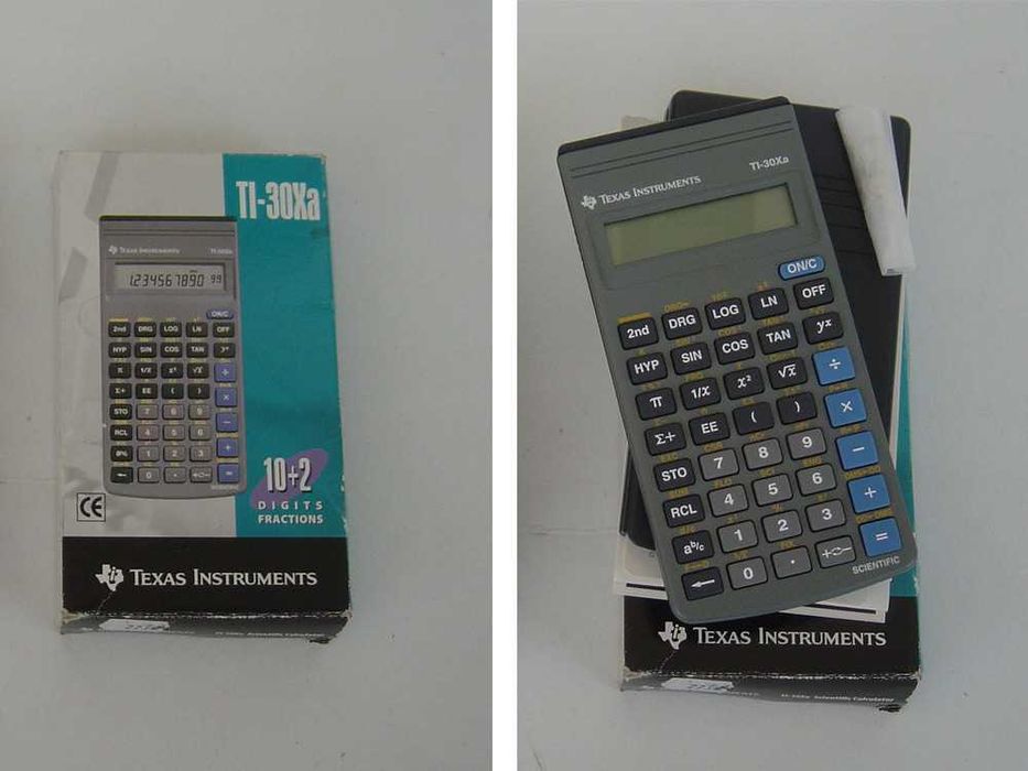 Calculadoras Científicas da Texas & Retier