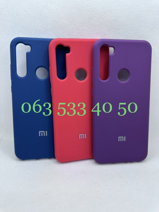 Чехол Silicone cover для xiaomi Redmi Note 8t редми нот 8т софт тач