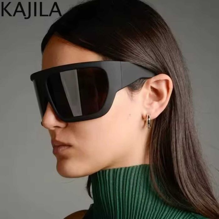 Okulary przeciwsłoneczne Y2K oversize duże UV400