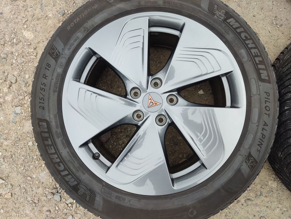 Komplet oryginalnych felg cupra 5x112 18 cali