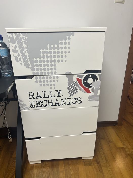 Meble dla dziecka Meblik seria Rally- zestaw