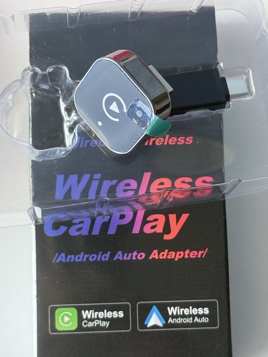 Безпроводний адаптер Car play / Abdroid auto бепроводной 2в1