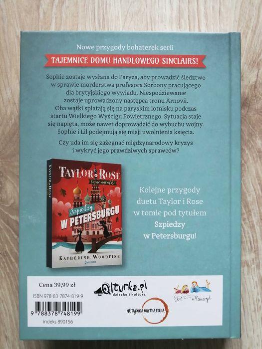 Paryż w ogniu Katherine Woodfine tom 1