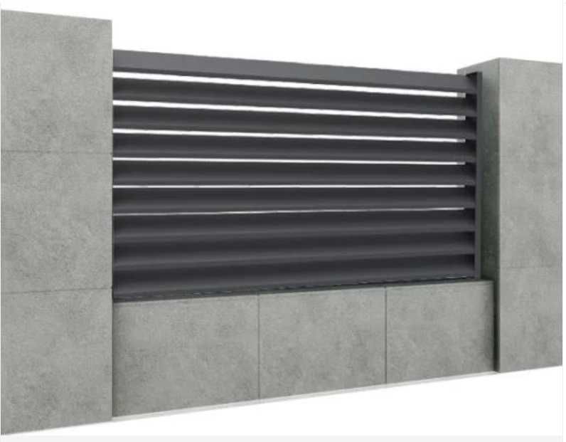 Ogrodzenie żaluzjowe premium, ogrodzenie posesyjne nowoczesne