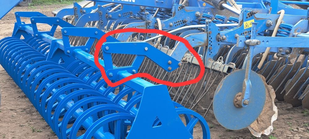 Wal tandem ceownikowy  lemken rubin karat  amazone teownikowy