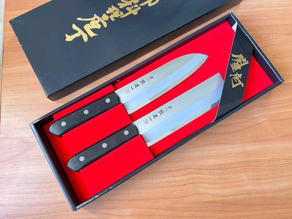Набор кухонных японских ножей Sekí Yoshíkazu сантоку и накири