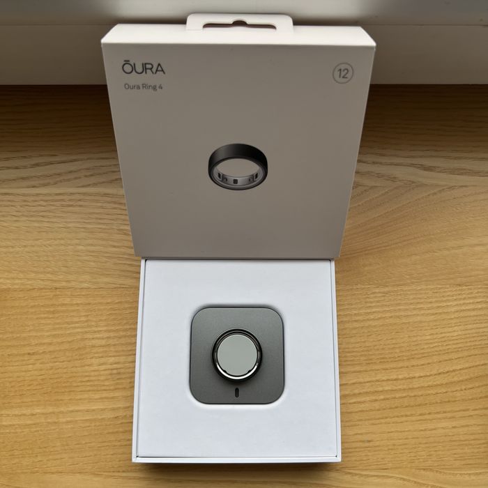 Oura Ring 4 Stealth (матове чорне) Size 12