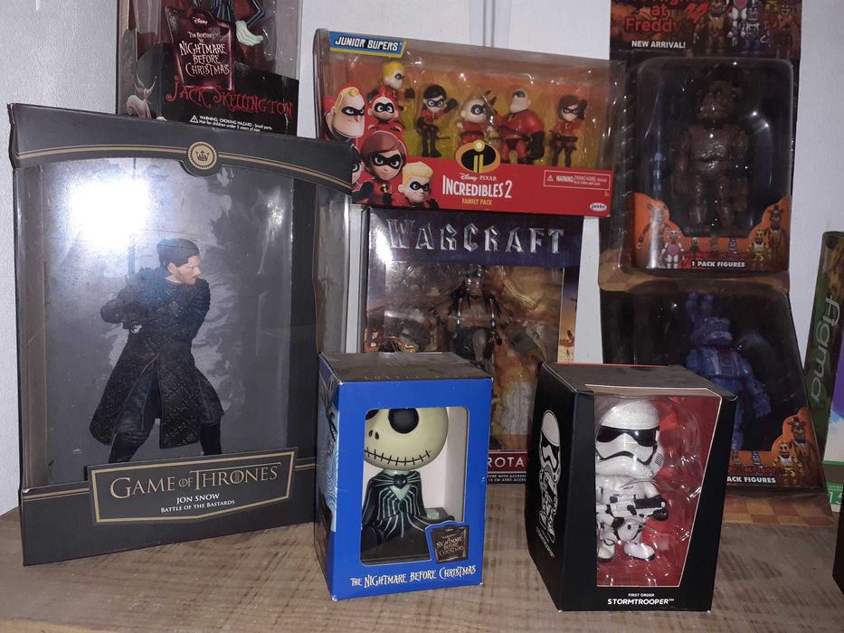 Game of Thrones Star Wars WoW Disney FNAF Zelda Jack Skellington