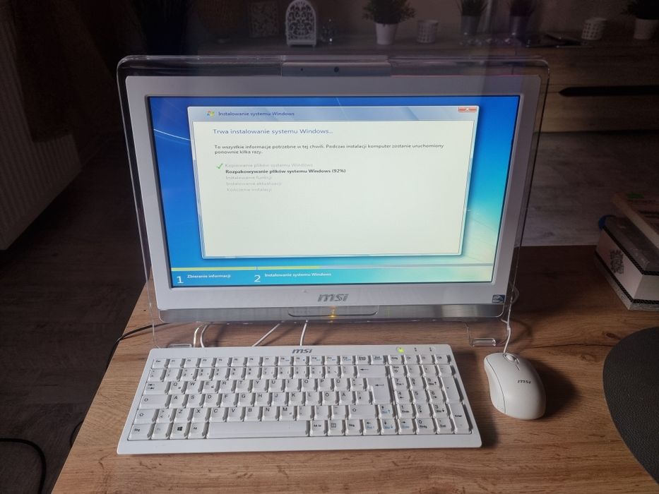 Komputer MSI All In One wszystko w jednym dotykowy ekran mysz klawiatu