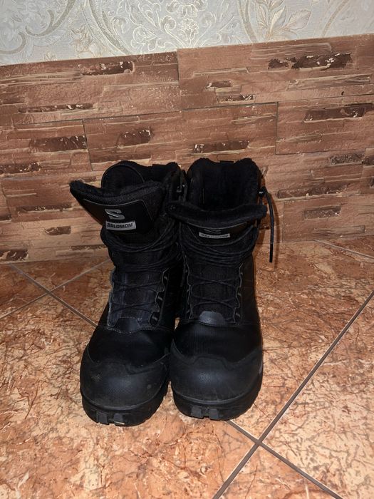 Берці зимові SALOMON Toundra PRO CSWP. Чорні