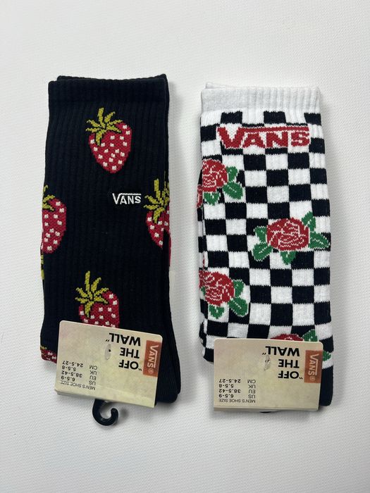 Шкарпетки Vans з яскравими принтами - топ якість, розмір 38-42