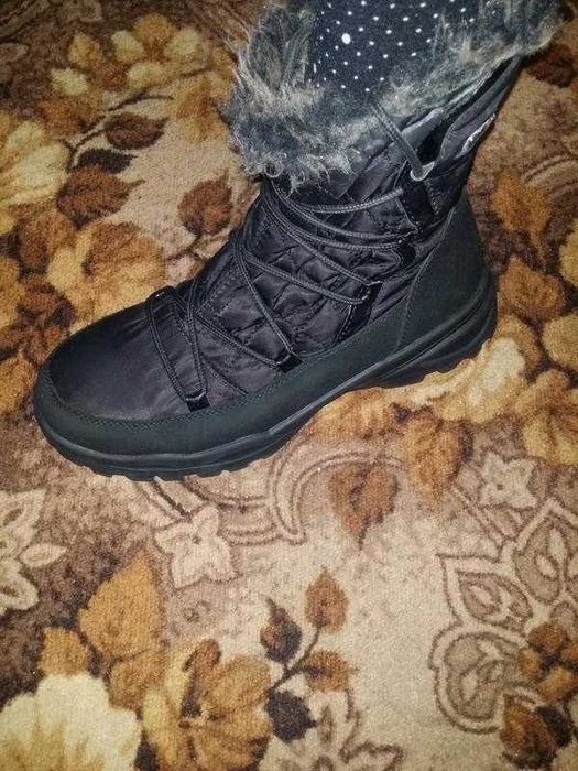 Чоботи жіночі теплі зимові термо del-tex.
