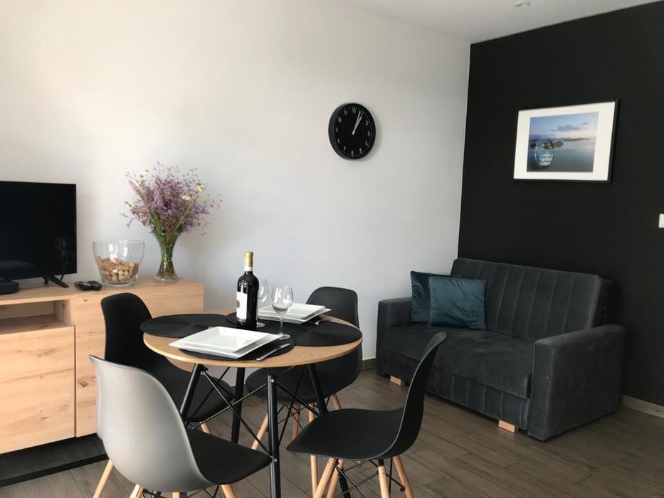 Piękne  domki w gorach  nad brzegiem Dunajca Szczawnica