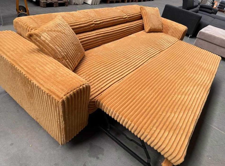Kanapa Trójka w tkaninie Top Sztruks PREMIUM od PRODUCENTA