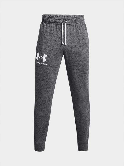 Szare spodnie dresowe męskie UNDER ARMOUR r.M