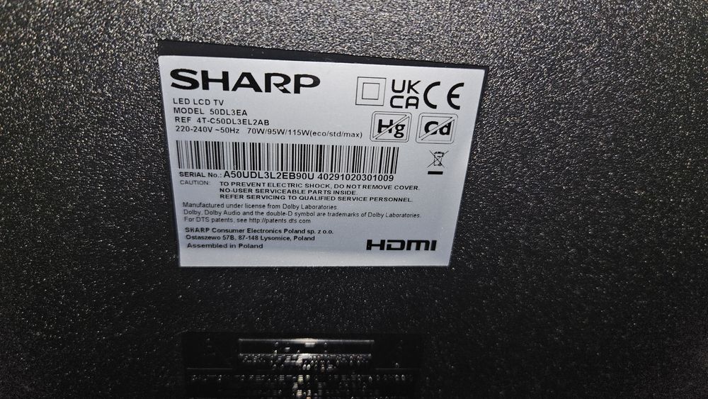 Telewizor SHARP 50DL3EA
