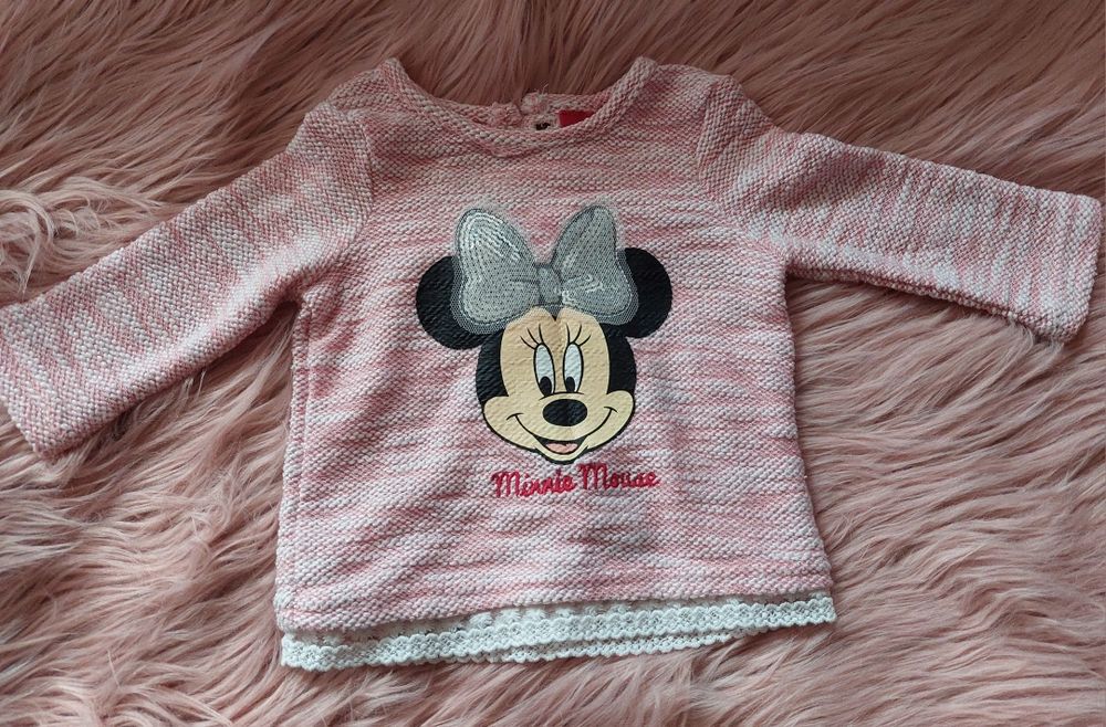 Sweterek minnie mouse