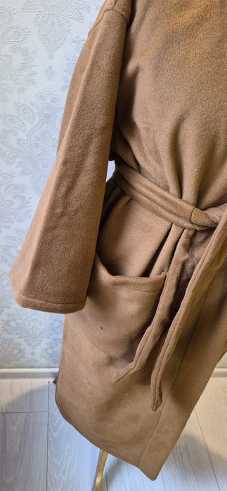 Kimono unikat narzutka Płaszcz wełniany 42,44,46