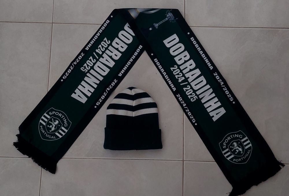 Cachecol e Gorro do.Sporting