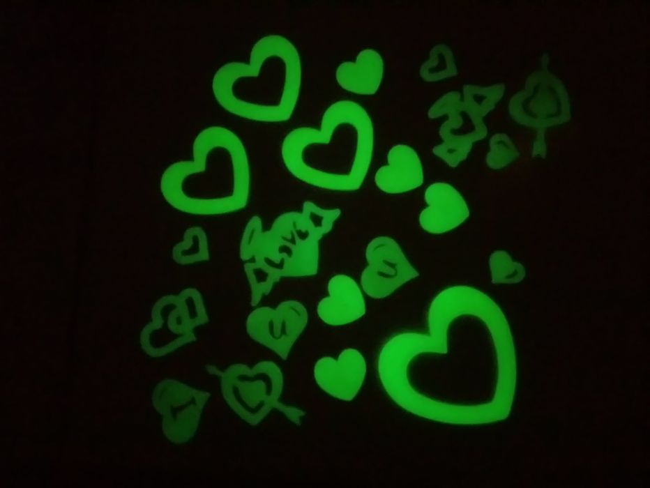 Serduszka fluorestencyjne