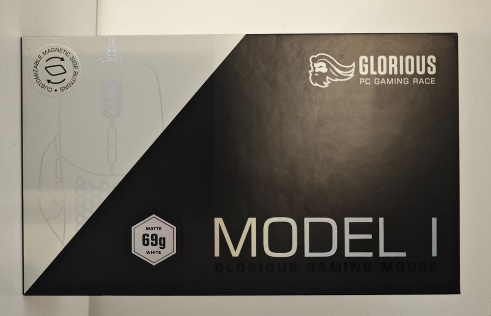 Mysz gamingowa Glorious Model I Matte White – Ultralekka, NOWA!