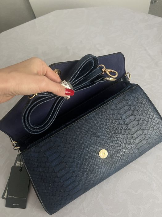 Сумочка синя клач