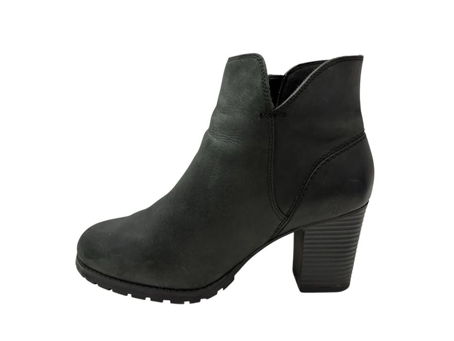 Botki skorzane delikatnie ocieplane Clarks rozmiar 41