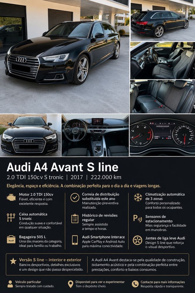 Audi A4 Avant 2.0 TDI S-line S tronic