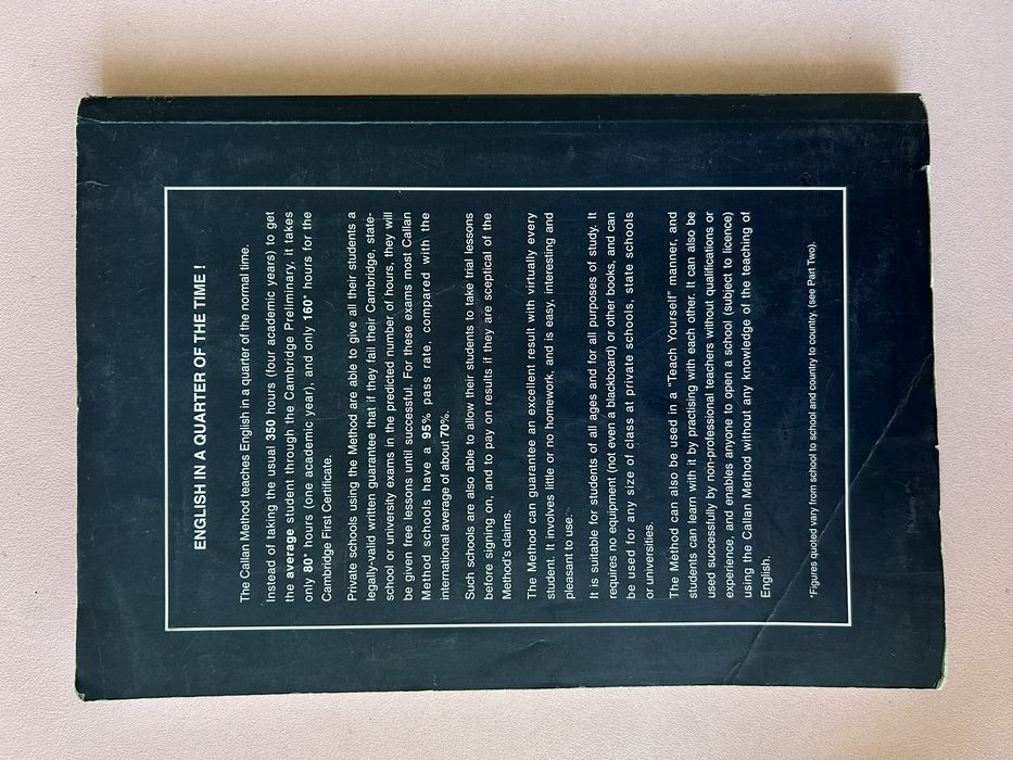 Książka do angielskiego Callan Method Student’s Book 2