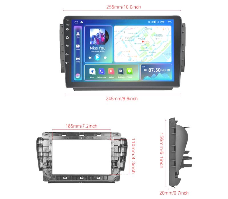RÁDIO GPS ANDROID 13 PEUGEOT 2008 15-