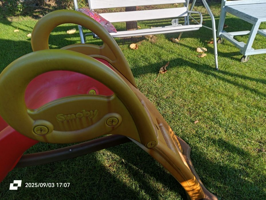 Smoby Zjeżdżalnia 2 metry - ślizg wodny