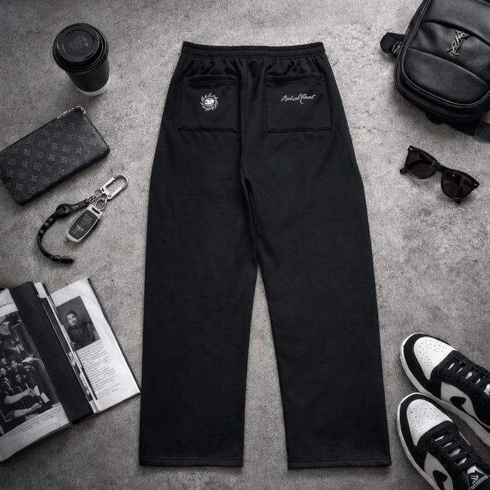 ‼️РОЗПРОДАЖ‼️ Штаны Broken planet baggy flared skinni