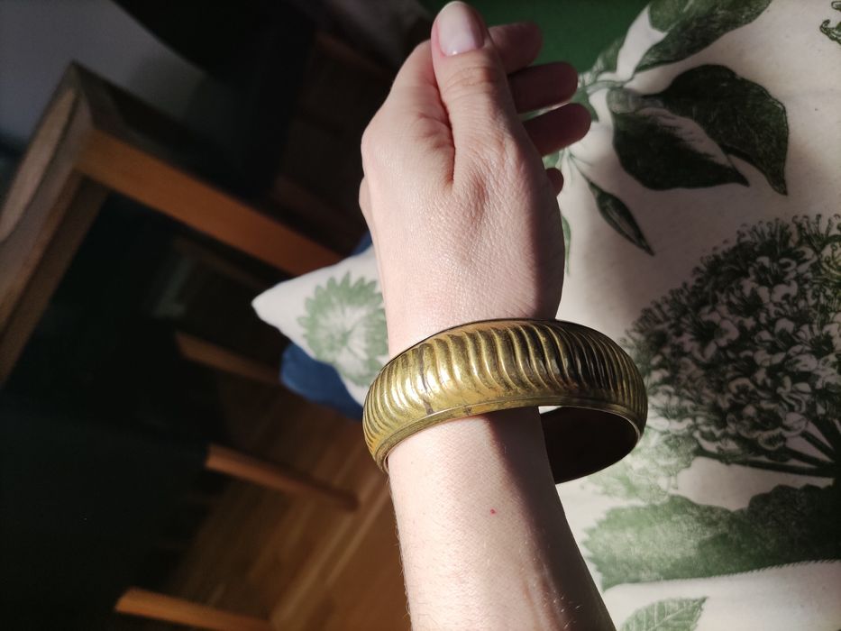 Bransoletka z mosiądzu
