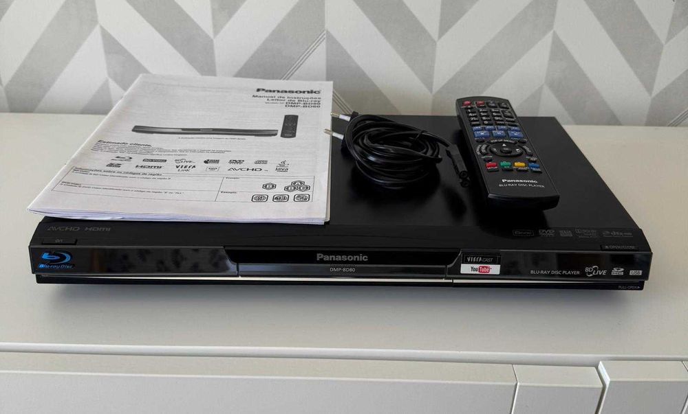Leitor de Blu-ray Panasonic DMP-BD80
