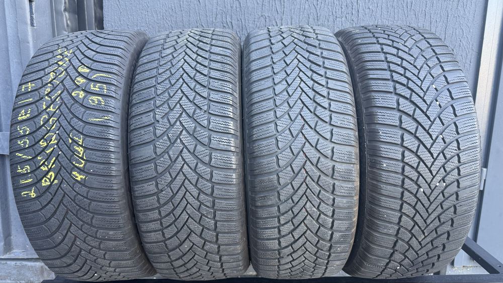 Шини зима 215/55 r17 Bridgestone 22 рік 6-6,5 мм