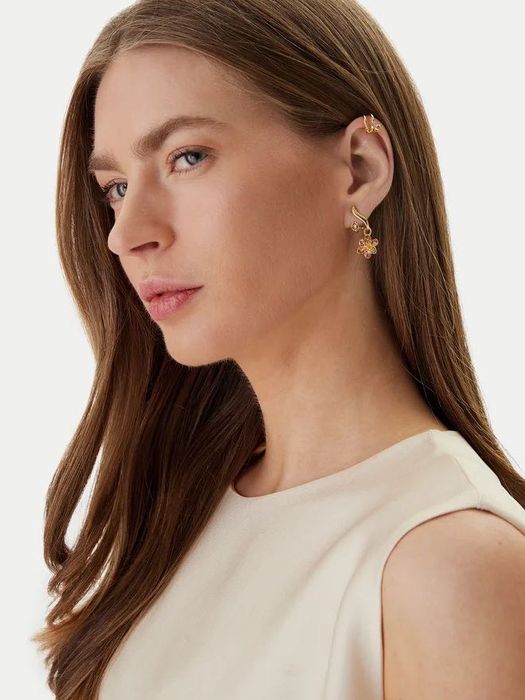 Браслет та сережки з каффою Swarovski