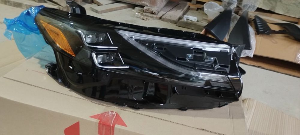 Фары toyota camry 80, 2024/2025 лед, две линзы. Full led